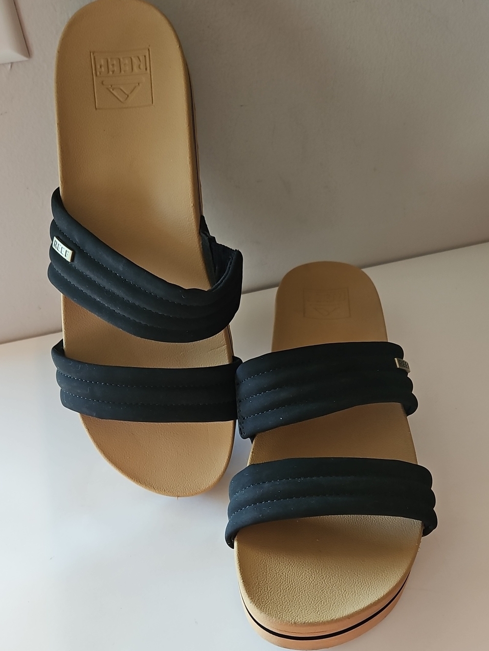 Reef Women's Kaia 2 Bar Slide Sandal Sz 9